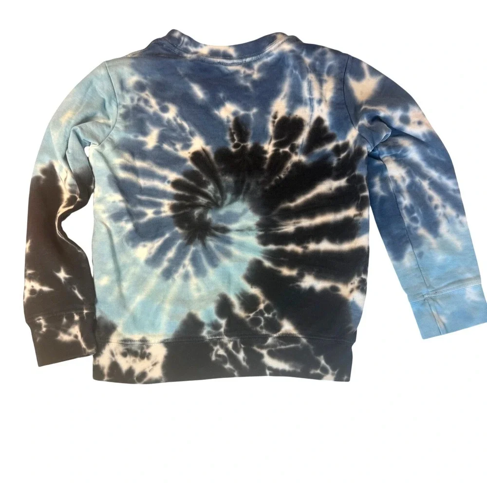 Sovereign Code Sundays Boys Tie Dye Blue Crewneck Sweatshirt‎ Size 5